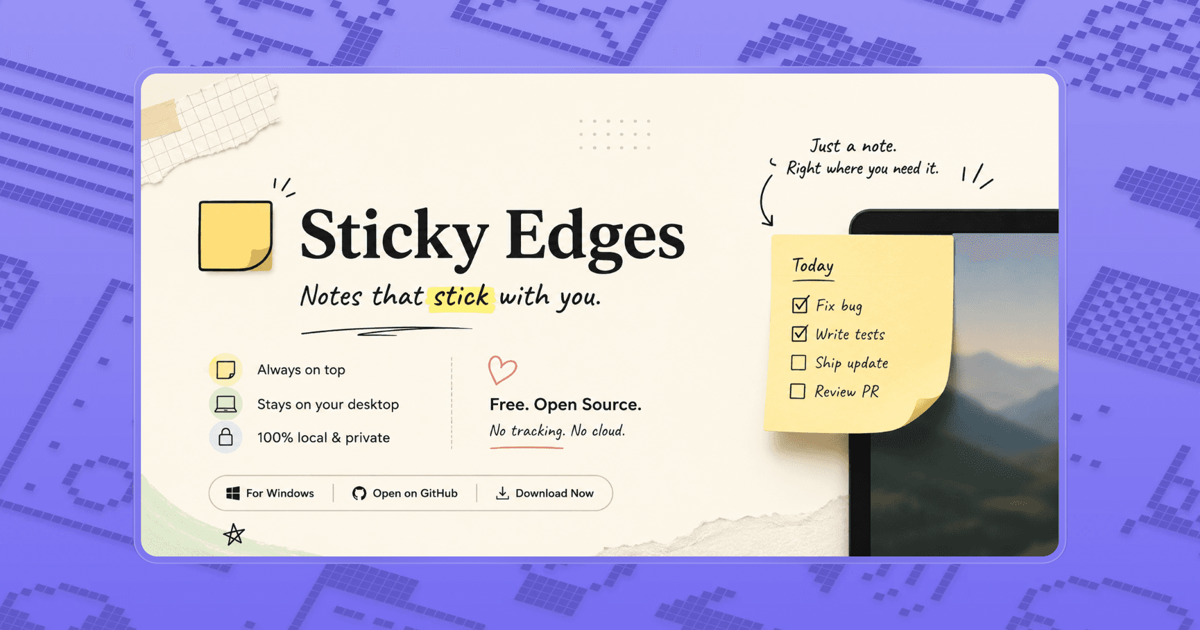Sticky Edges
