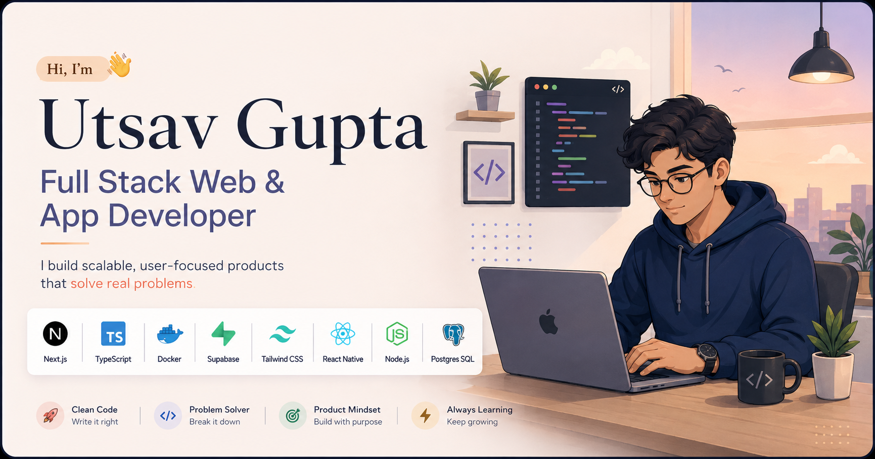 Utsav Gupta | Full Stack Developer